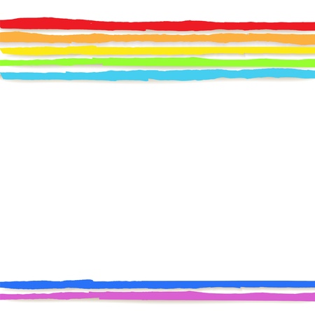 Rainbow Lines Background  illustration for your business workのイラスト素材