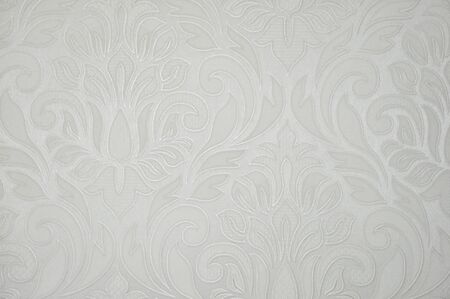 White wall paper. background, texture for the design
