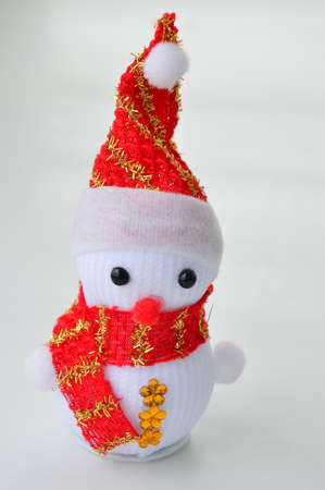 decoration for the holiday of Christmas and New year, beautiful decor, snowman.