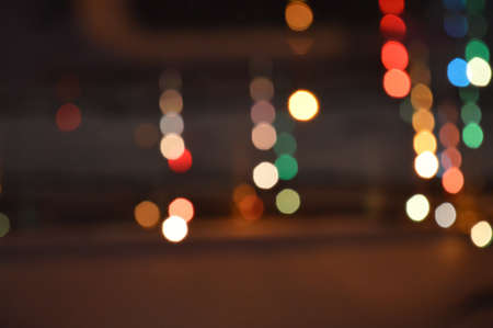 background for decoration for winter holidays, Merry Christmas and Happy New Year. bright bokeh