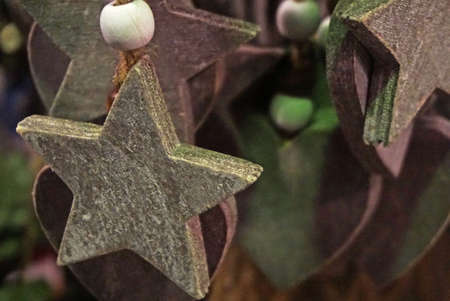 star waiting for christmasの写真素材