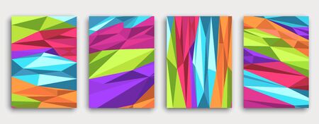 Colorful book cover design. Abstract background. Poster, corporate business annual report, brochure,...
