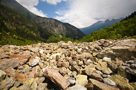 Dombay mountainの写真素材