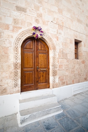 medieval doorの写真素材