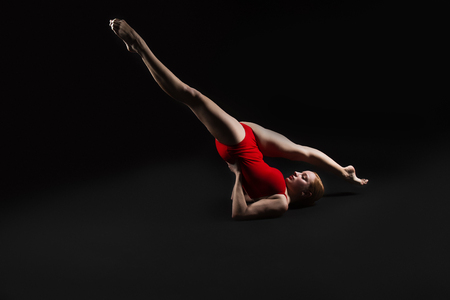 Gymnastics and Yogaの写真素材