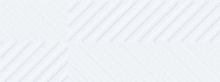 Abstract white geometric background with cross X right / left / up / down arrows lines. Empty...