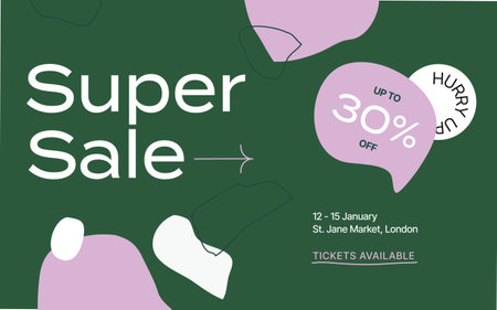 Sale banner template design. Big sale special offer. Vector illustration.のイラスト素材