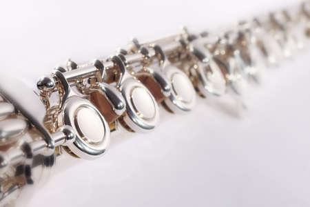 Flute Music Instrument details Flute Instrument Close upの写真素材