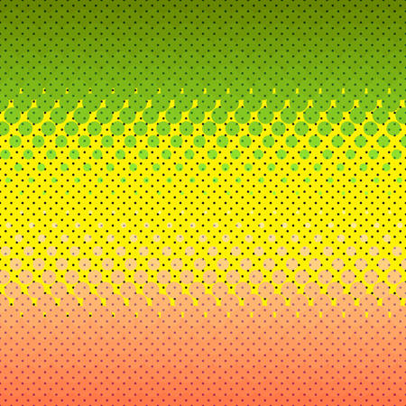 Colorful halftone background. Dot colorful background design.のイラスト素材