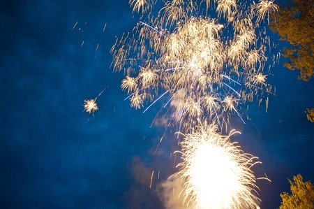 Beautiful fireworks.の写真素材