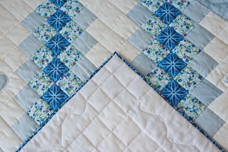 Manual manufacturing of blankets.