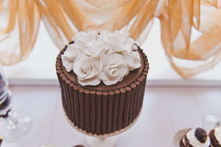 Sweets on the table.の写真素材