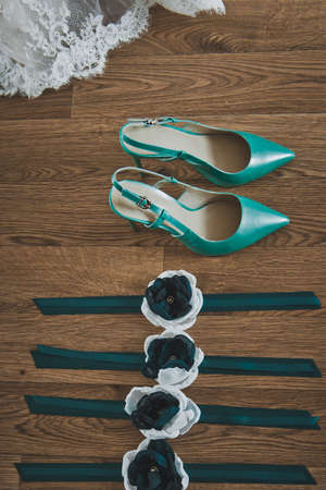 Jewelry for bridesmaids for the wedding.の写真素材