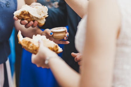 Tasty treats for the wedding.の写真素材