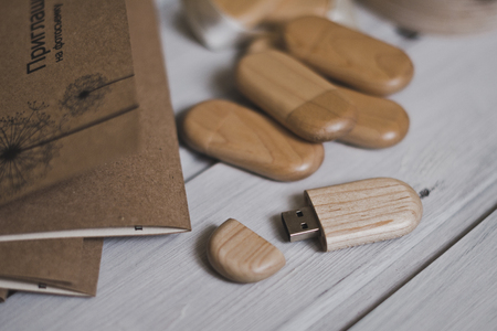 Kraft printing and products for photographers.の写真素材