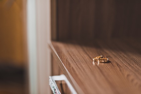 Jewelry for the wedding.の写真素材