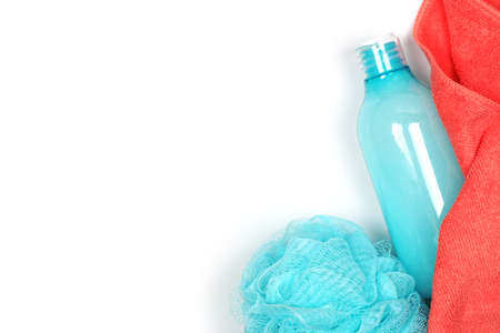 Concept for advertising, or spa salon or sauna information on a white background. Space for text on...