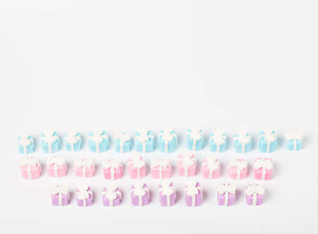 Many small gifts, sugar confectionery