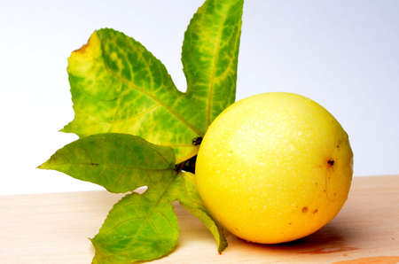 yellow fruitの写真素材