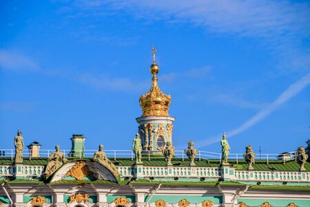 The city center of St. Petersburg. Palace square. City attraction. Historic building. Architecture. Russian museum. Russia, Saint Petersburg 5 September 2019のeditorial素材