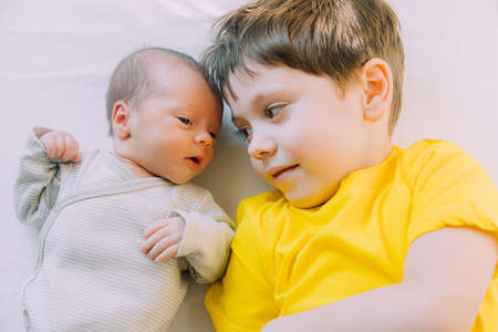 Two brothers lie lifestyle. An article about fraternal friendship. An article about the jealousy of...