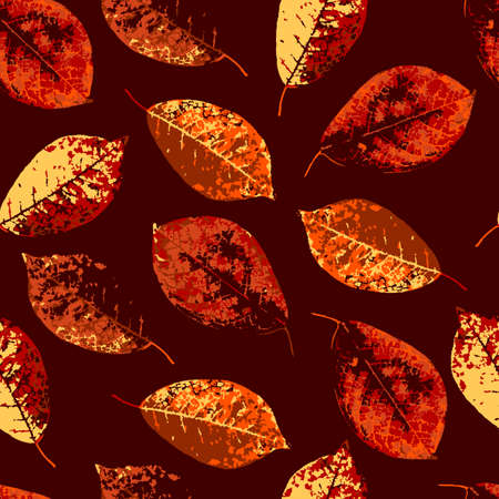 Colorful autumn leaves icon.のイラスト素材