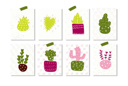set of summer labels cute summertime labels for wrapping gifts.のイラスト素材