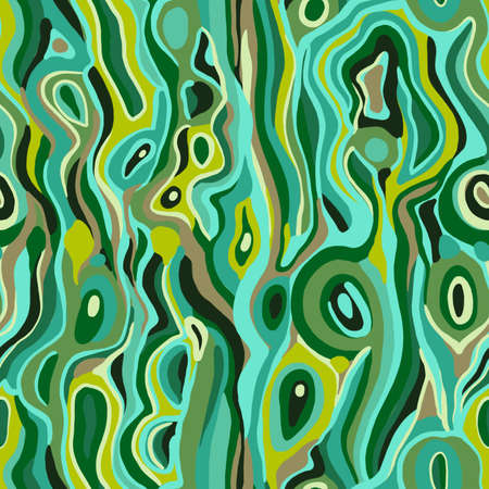 Green natural stone malachite.Seamless background, pattern.の写真素材