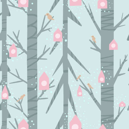 Seamless pattern of pink creeping flowers on a dark background. Design for dress, fabric, wallpaper. Nice pattern in a small flower.の写真素材