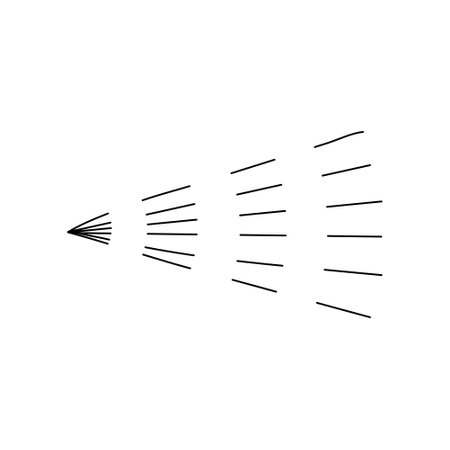 spraying water vapor. Spray vector icon of water or air nozzle sprayer for paint aerosol or deodorant spray. isolated on white background. vectorのイラスト素材