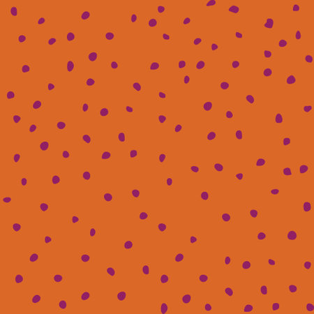 Seamless pattern with dark pink heels on a orange background. vectorのイラスト素材