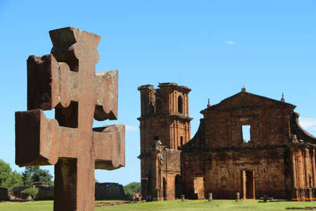 San Miguel de las Misiones II, Brazilの写真素材