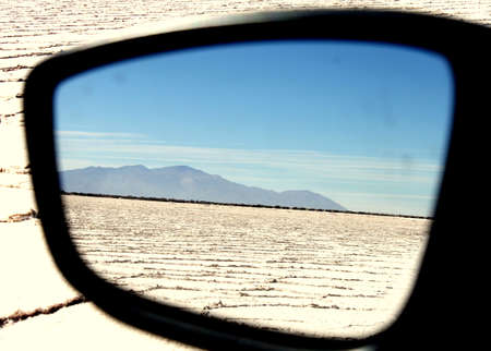 Salinas Grandes retrospective, Jujuy, Argentinaの写真素材