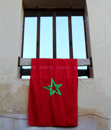 Postcards from Marrakech, medina, Moroccoの写真素材