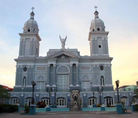 Santiago de Cuba´s Cathedral, Cubaの写真素材