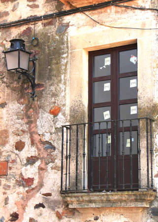 Corners of Caceres old city, Spain.の写真素材