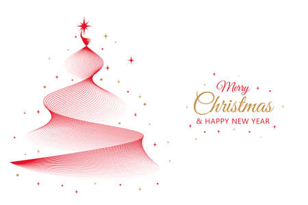 Hand drawn christmas backgroundのイラスト素材