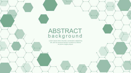 Geometric shape background with modern designのイラスト素材