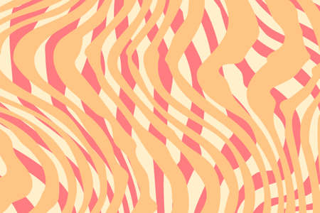 Groovy psychedelic background with colorful design