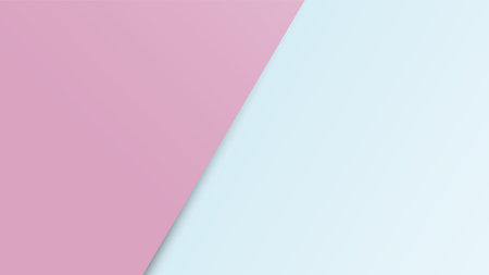 Colored paper background with geometric shapes in pastel coloursのイラスト素材