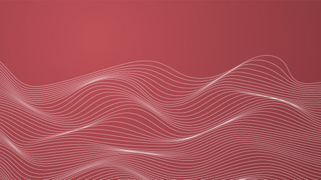 Abstract background with dynamic flowing linesのイラスト素材