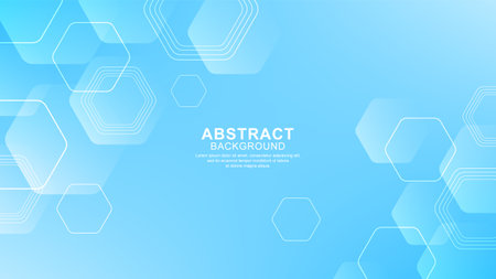 Modern geometric background with gradient colorsのイラスト素材