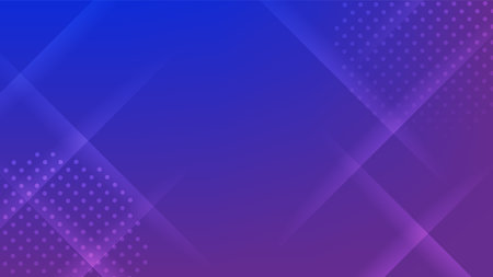 Abstract background with blue and purple glowing lines and dots. Vector illustration.のイラスト素材