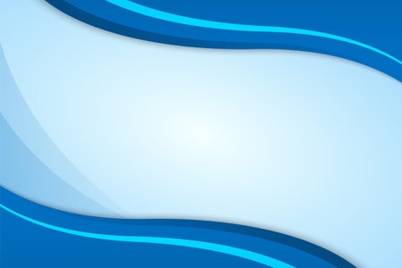 Simple curve background for business with space for textのイラスト素材
