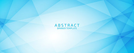 Abstract banner template with modern designのイラスト素材