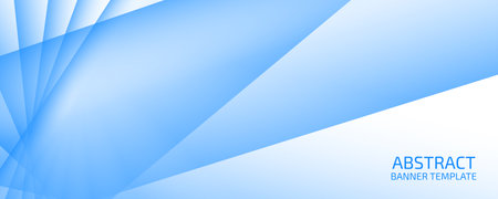 Abstract banner template with modern designのイラスト素材