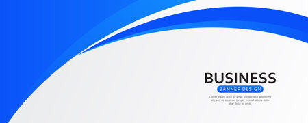 Modern business presentation template. Wavy style frame design.のイラスト素材