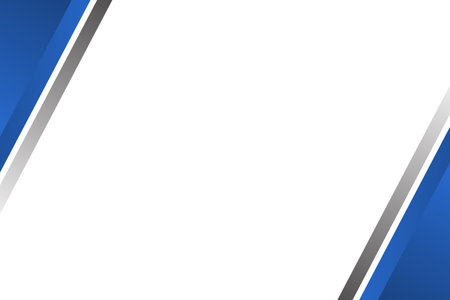 Blue and white abstract corporate background with copy space. Vector illustration.のイラスト素材