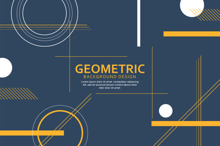 Geometric background with abstract polygonal shapesのイラスト素材