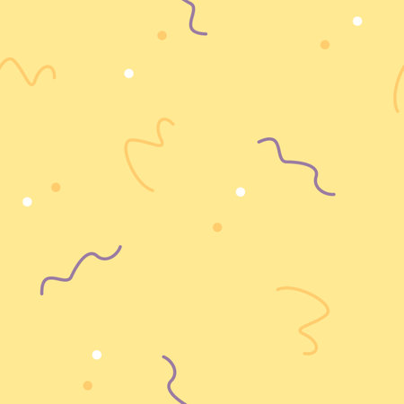 Soft colored memphis pattern design